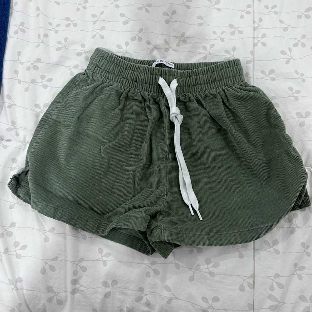 Corduroy shorts